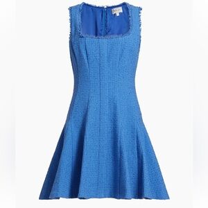 Milly Textured Blue Mini Dress